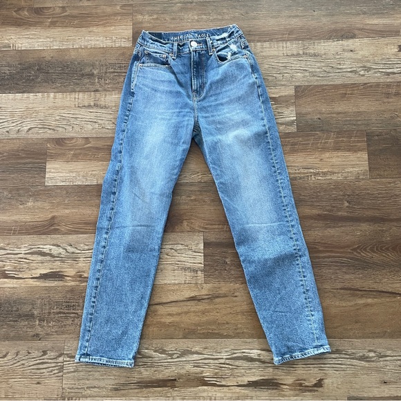 American Eagle highest rise boyfriend jeans 0 - Picture 1 of 7